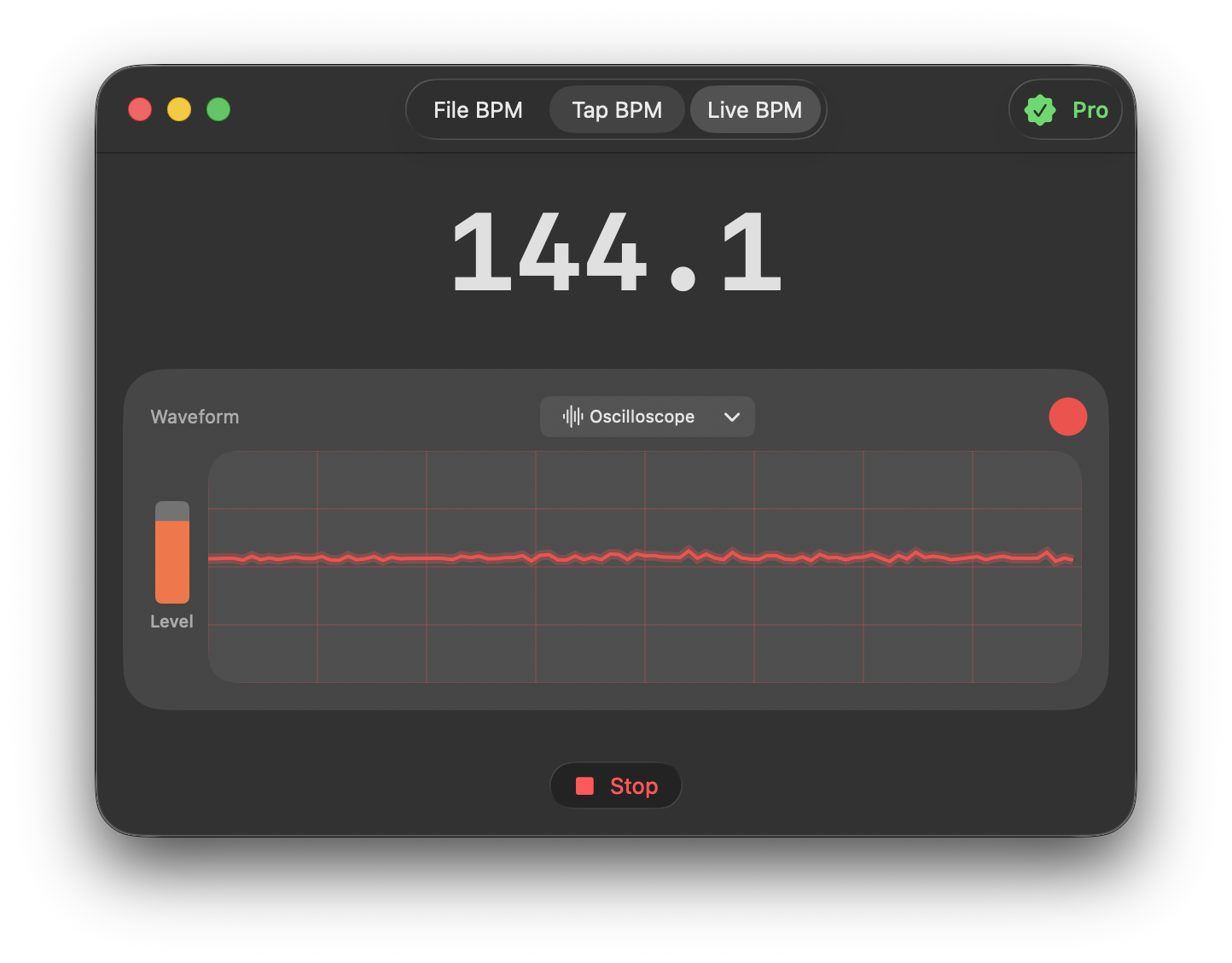 Live BPM Detection